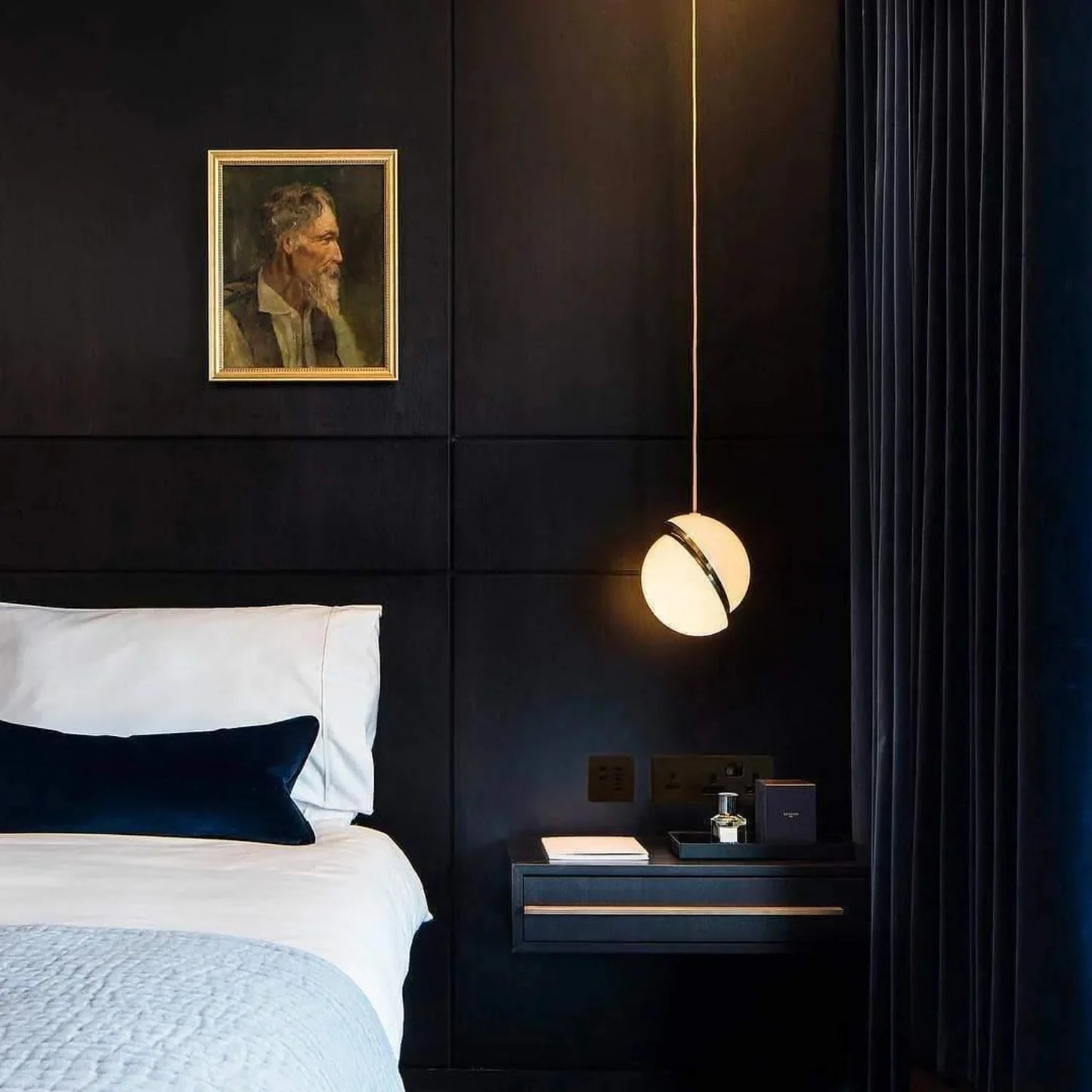 Golden Ball Pendant Lamp